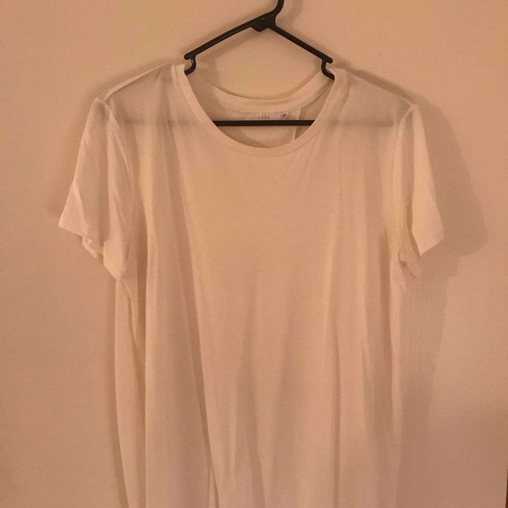 Lush White Tee